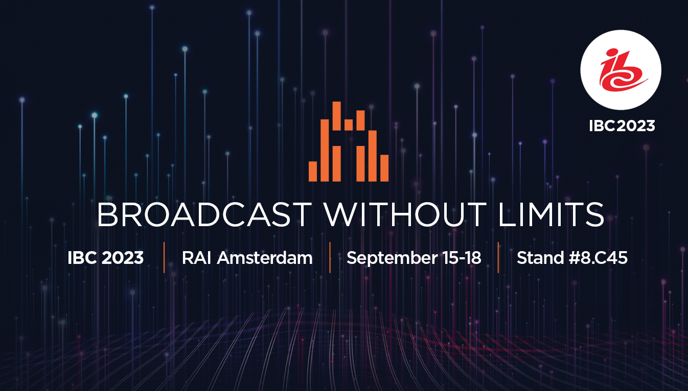 Visit us at IBC 2023